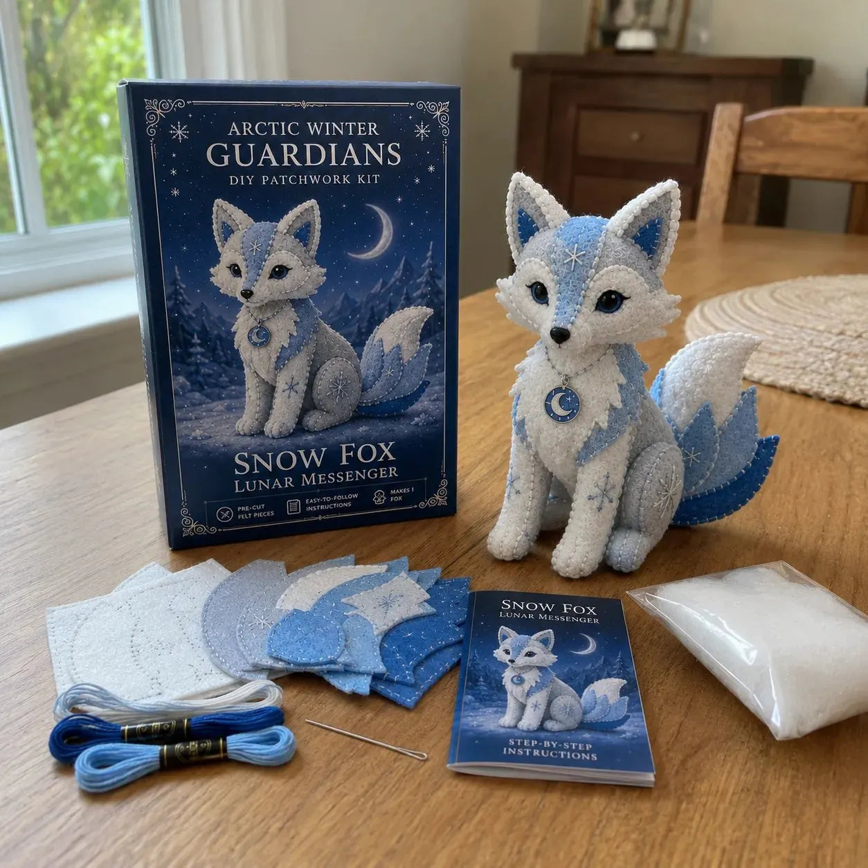 🔥LAST DAY 50% OFF - ❄️Arctic Winter Guardians DIY Patchwork Kit✨