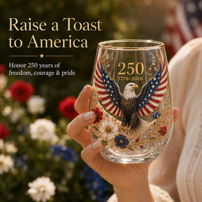 250 Years of Freedom Eagle Tumbler