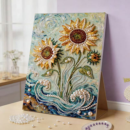 🏰✨DIY Beaded Art Kit - Castle Pearl Painting