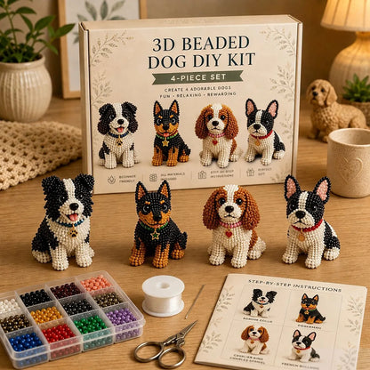 🔥Last Day 50% OFF🧵✨ Tiny 3D Beaded Animal DIY Kit