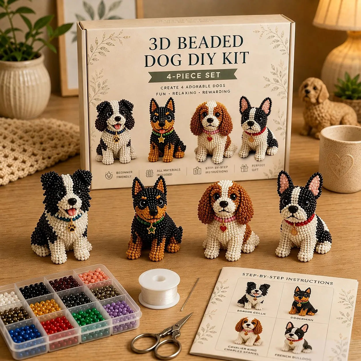 🐾 3D Beaded Pet DIY Kit