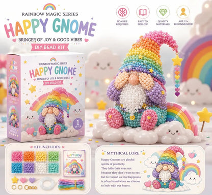 🔥 💕Cozy Gnome DIY Bead Kit Collection– Collect All 12 Gnome