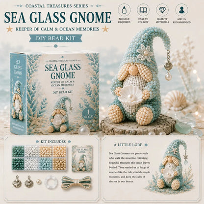 🔥 💕Cozy Gnome DIY Bead Kit Collection– Collect All 12 Gnome