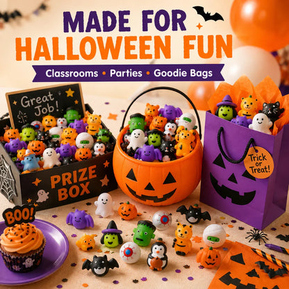 🔥Last Day 49% OFF - 🎃 30Pcs/Pack Halloween Mochi Squishy Toys