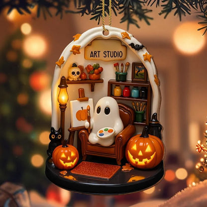 🎃Cute Halloween little ghost hanging ornament👻