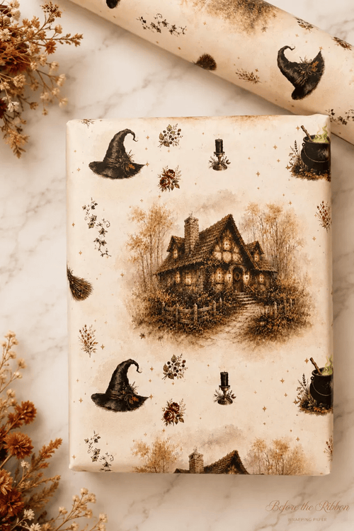 🎀Storybook Watercolor Gift Wrap