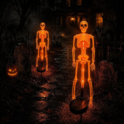 Solar Skeleton YardStake