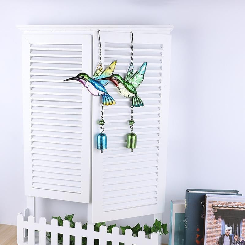 🔥Hot Sale SAVE 50%-🐦Metal Hummingbird Wind Chimes