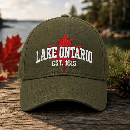 ❤️Lake Ontario Forever – 2027 fellime®Heritage Embroidered Cap🍁