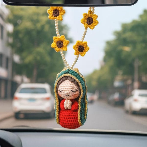 🙏Cute Mary Statue Car Interior Decoration