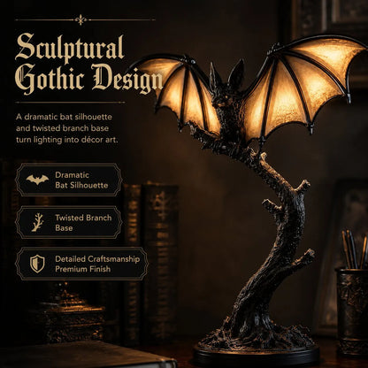 Glowing Bat Desk Lamp