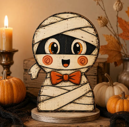 🔥Last Day 49% OFF🔥Vintage Halloween Wooden Character Tabletop Decor