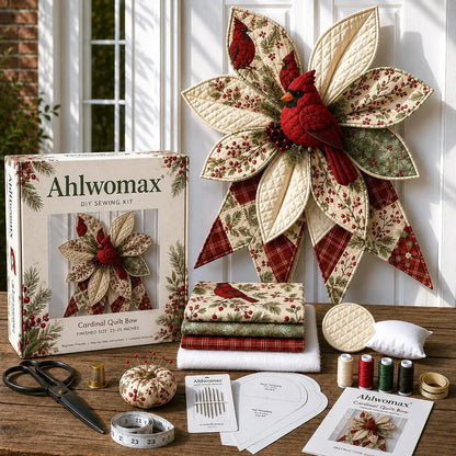 🔥HOT SALE🔥 Last Day 50% OFF - Large Patchwork Bow Sewing Kit