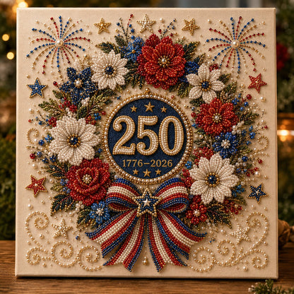 🇺🇸 USA 250th Anniversary DIY Pearl Painting Kit ✨❤️‍🔥BUY 2 GET FREE SHIPPING