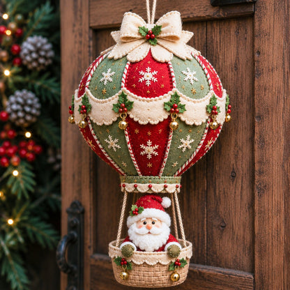 🔥Last Day 49% OFF - 🎄🎈Festive Hot Air Balloon DIY Ornament Kit