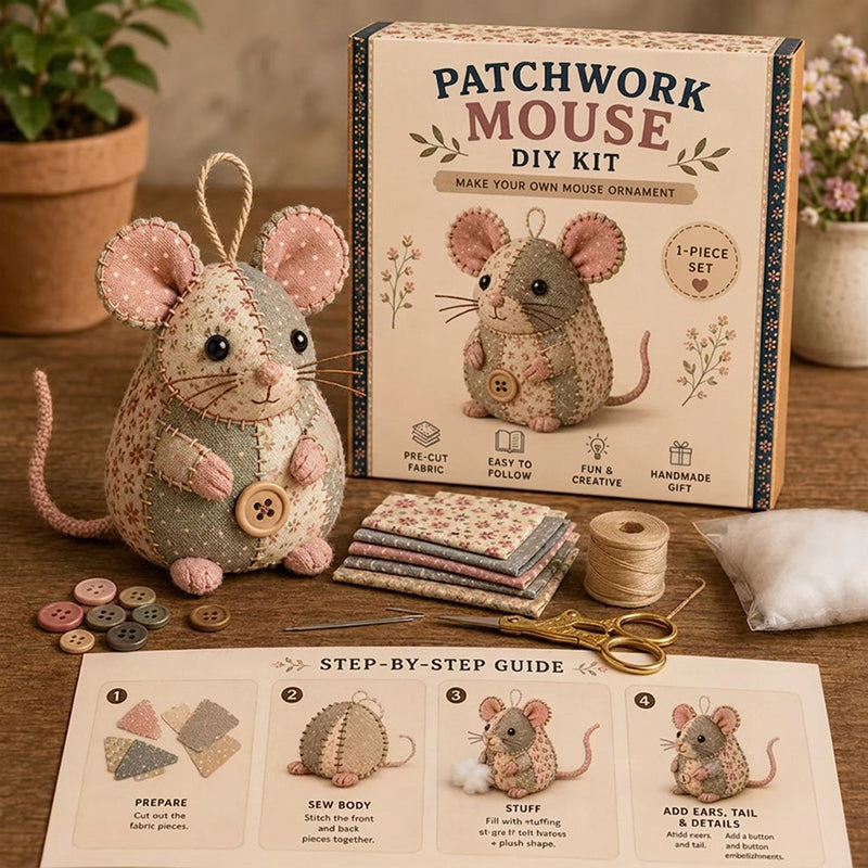 🔥DIY Patchwork Animal Kit – Create Your Own Adorable Animals