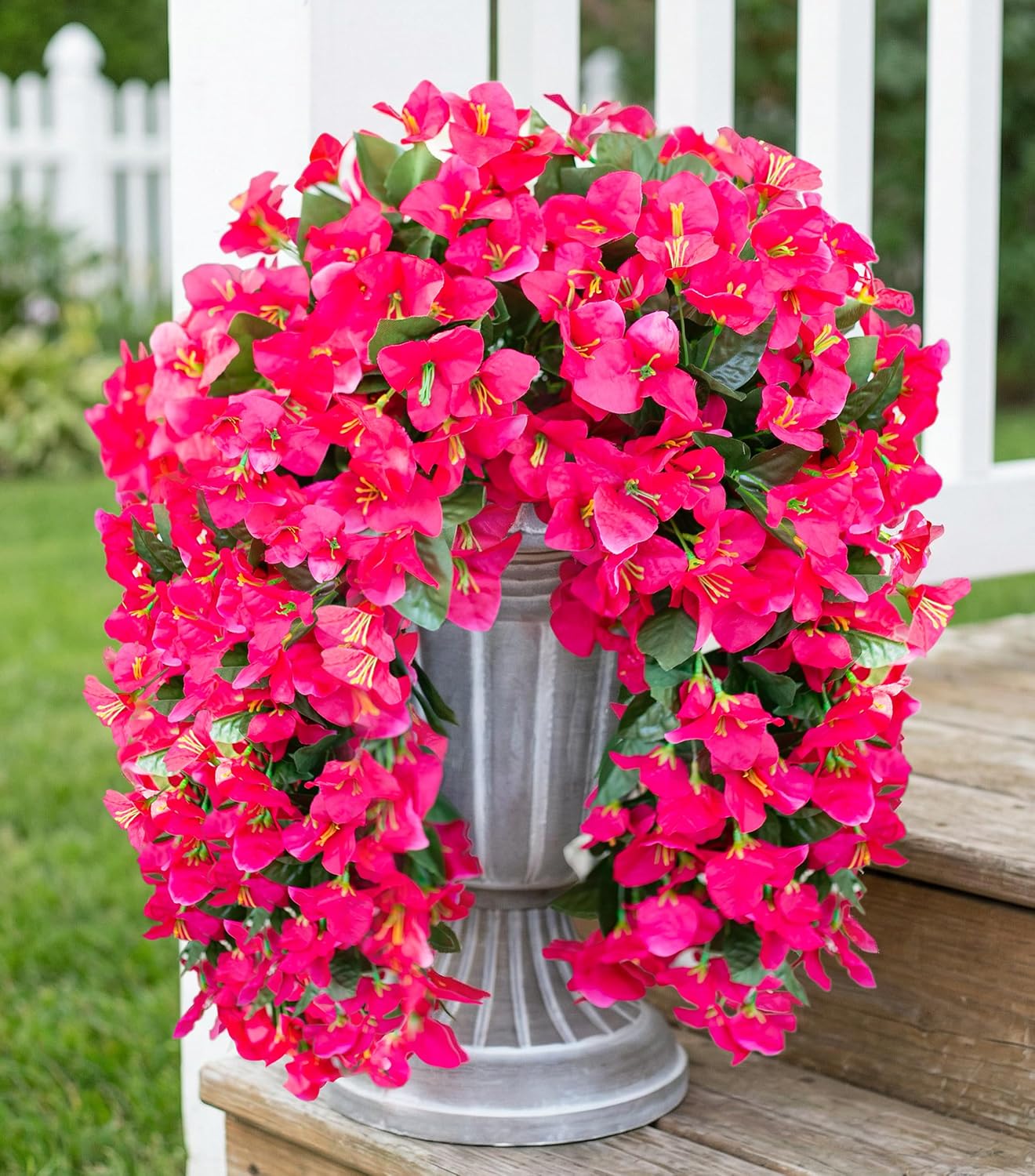 Artificial Hanging Flowers Plants for Outdoors Decor