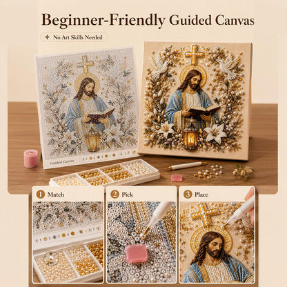 🙏Christian DIY Pearl Art Set