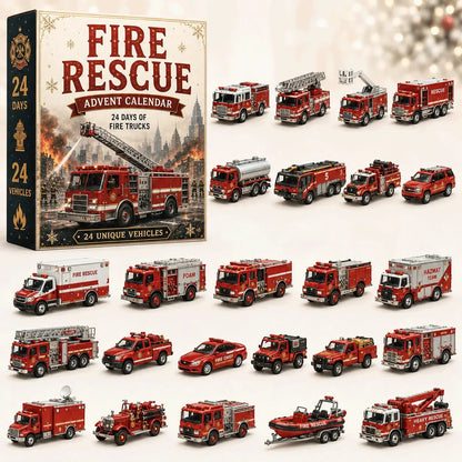 🚒Build the Fleet Collection 24-Day Vehicle Advent Calendar Series | ✨A New Adventure Every Morning