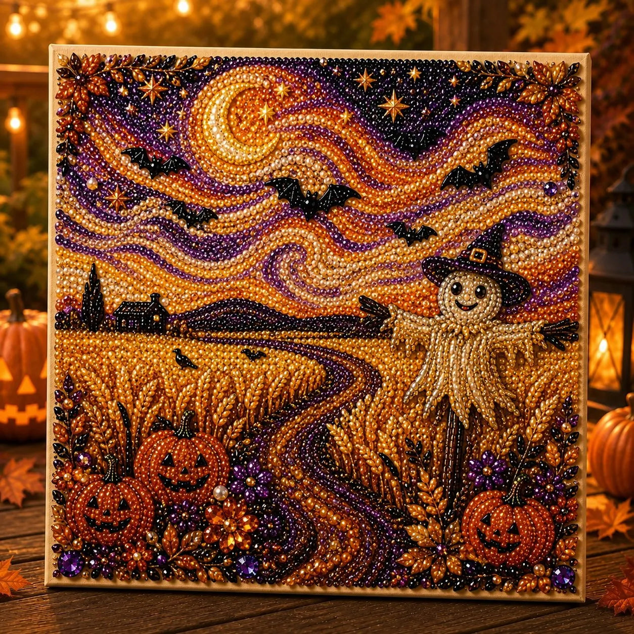 🔥Last Day 49% OFF - 🎃Halloween Theme Pearl Art DIY Kit 👻 Buy 2 Get Free Shipping📦
