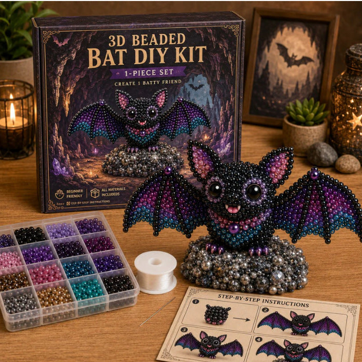 🔥Last Day 50% OFF🧵✨ Tiny 3D Beaded Animal DIY Kit