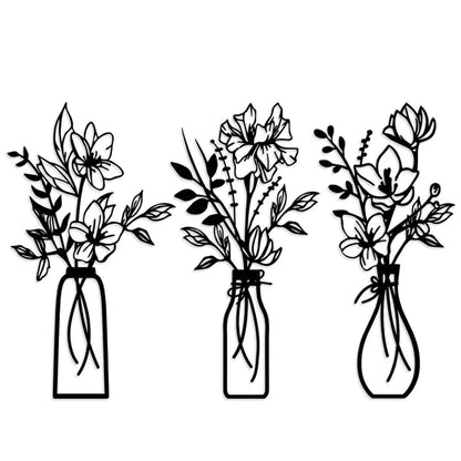 🌸Rustic Flower Wall Art – Charming Botanical Decor for Home & Porch