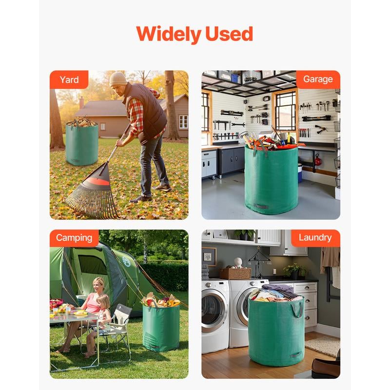 🔥Heavy-Duty Reusable Yard Cleanup Bags