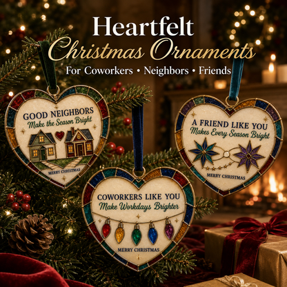✨ Heartfelt Christmas Ornaments | The Perfect Holiday Gift for Everyone You Love ❤️🎄