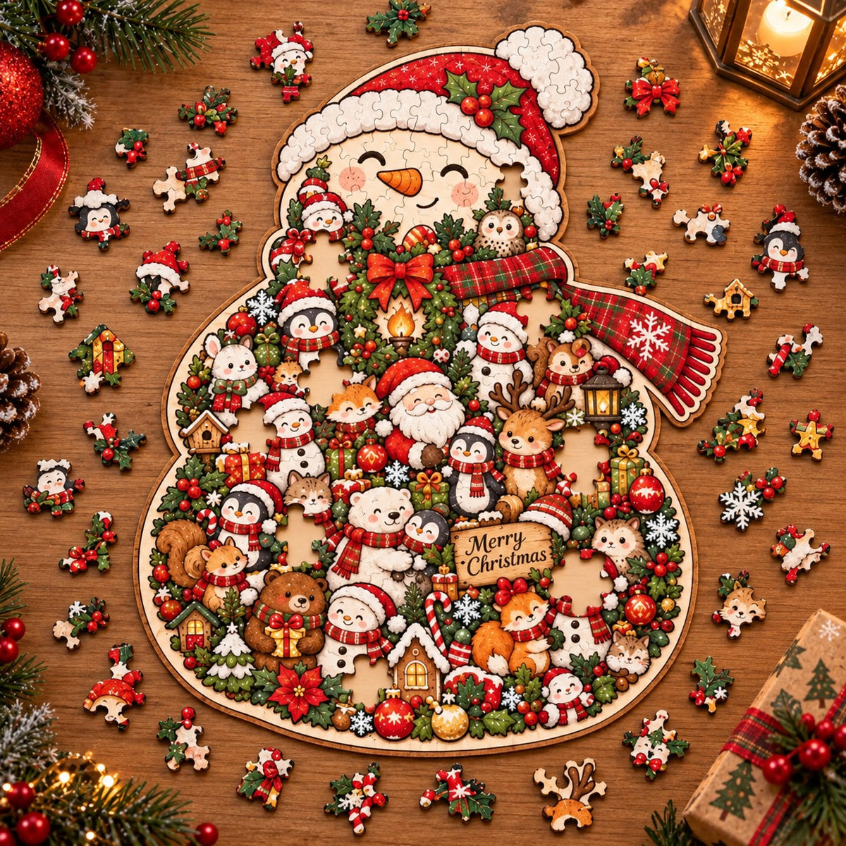 🔥😍Christmas Keepsake Puzzles — Make Memories One Piece at a Time