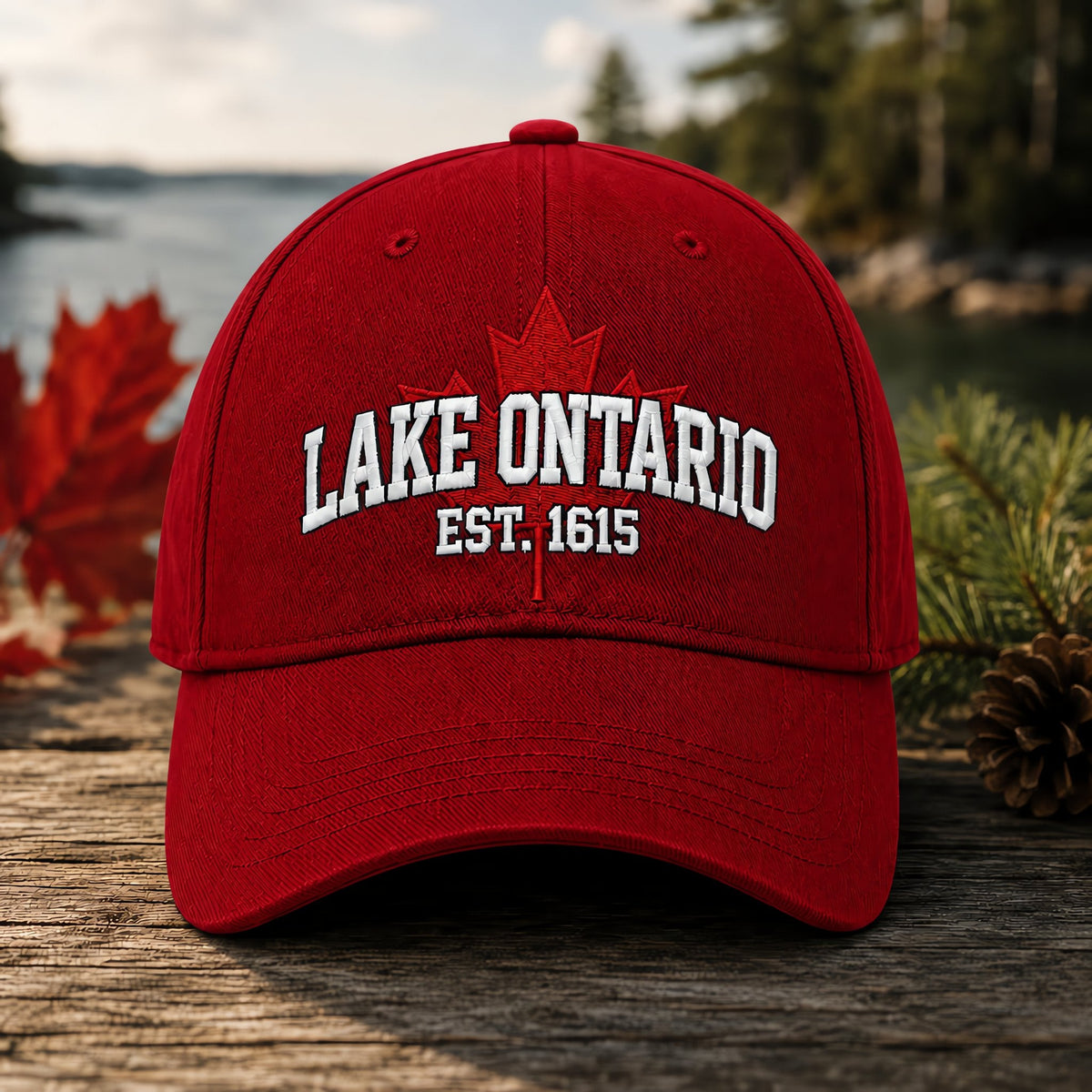 ❤️Lake Ontario Forever – 2027 fellime®Heritage Embroidered Cap🍁