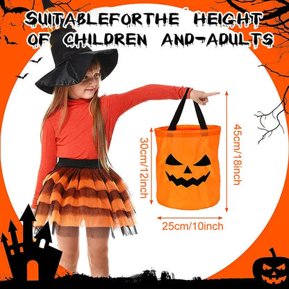 🎃 2026 Sale — Over 19,000 Sold!✨ Halloween Glowing Pumpkin Bag – LED Lights & Spacious Interior 🍬