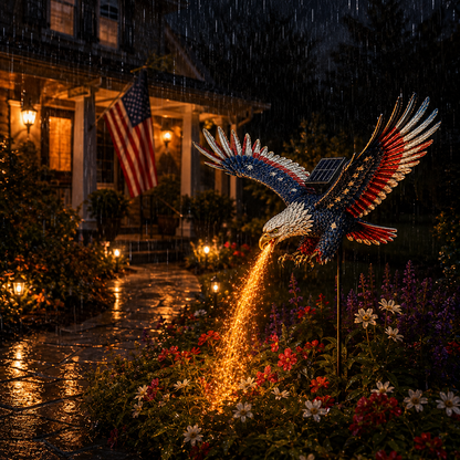 🔥🦅Freedom Eagle Solar Garden Light