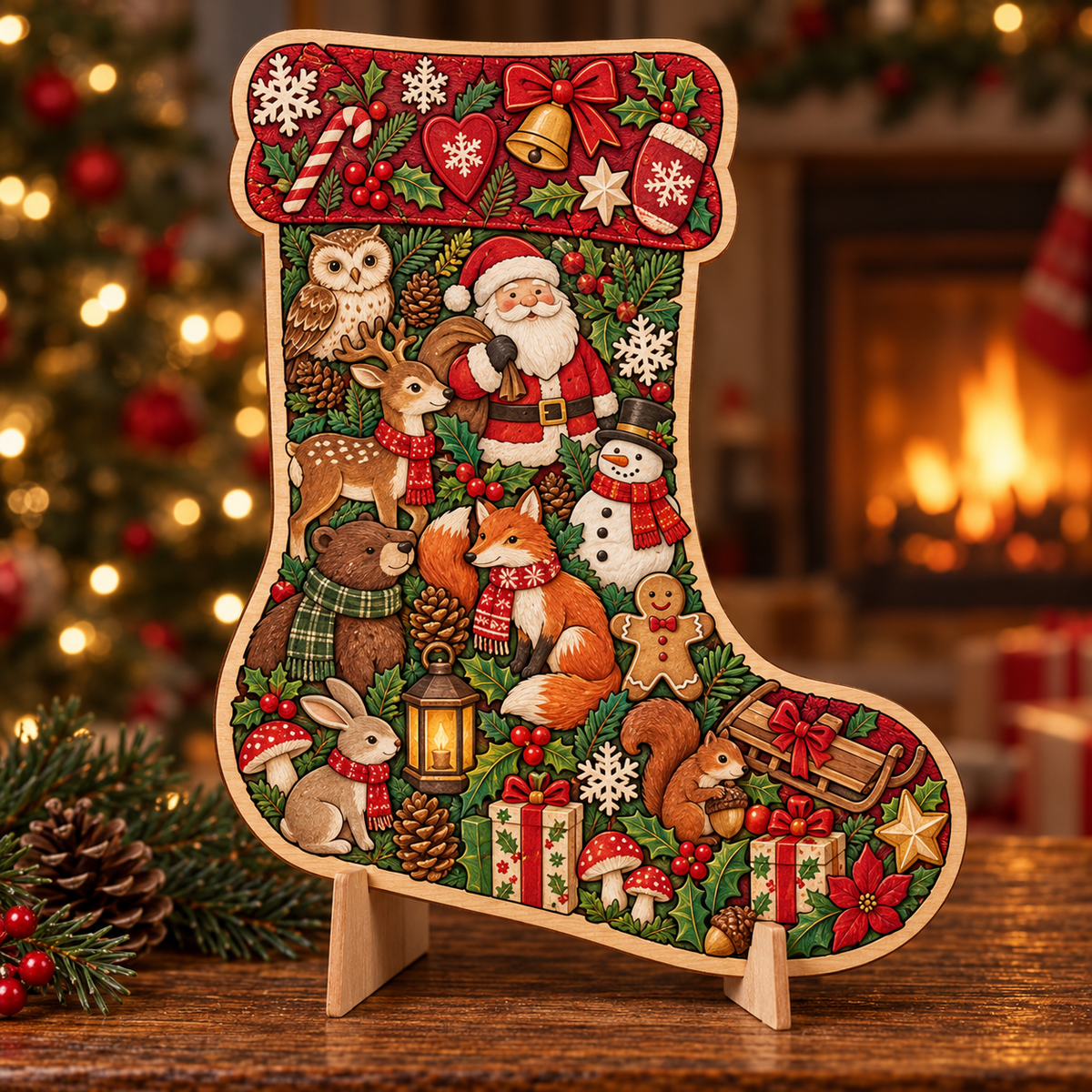 🎄🧩Christmas Keepsake Wooden Puzzles — Holiday Magic, Piece by Piece