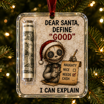 🔥Last Day 49% OFF - ✨🎄Festive Cash Pocket Ornament – A Playful Way to Gift Money