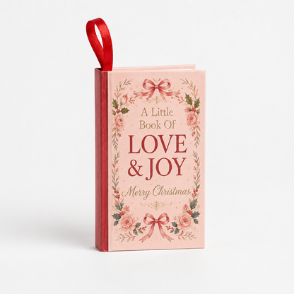 🎄❤️ Our Little Book of Love – A Heartfelt Christmas Keepsake for the Tree 📖