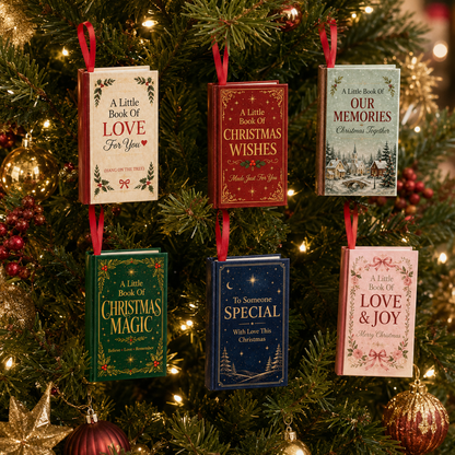 🎄❤️ Our Little Book of Love – A Heartfelt Christmas Keepsake for the Tree 📖