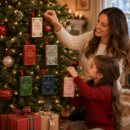 🎄❤️ Our Little Book of Love – A Heartfelt Christmas Keepsake for the Tree 📖