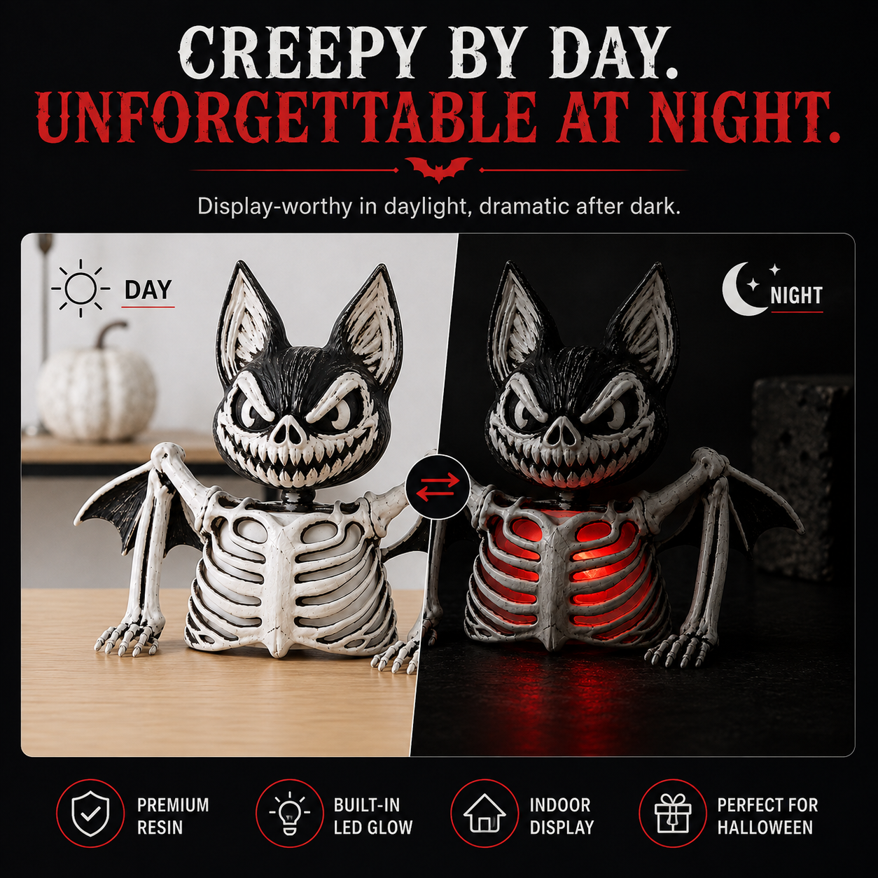 The Spooky Crew™ Light-Up Skeleton Collection