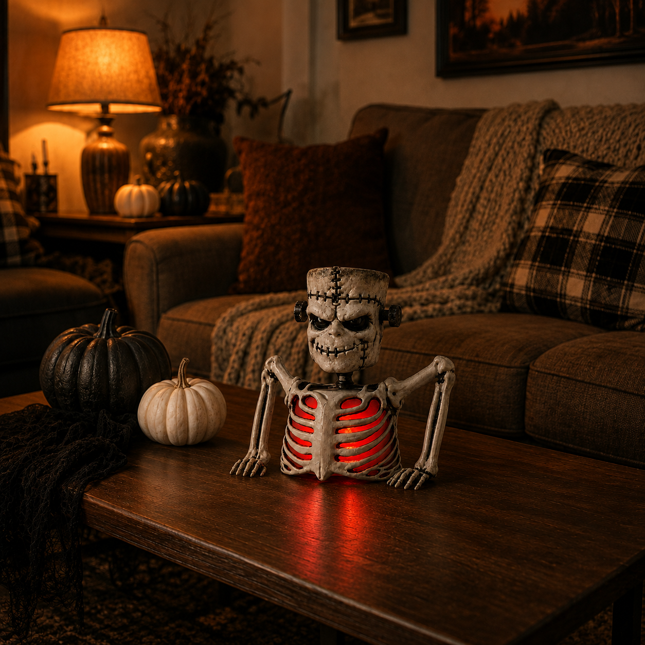 The Spooky Crew™ Light-Up Skeleton Collection