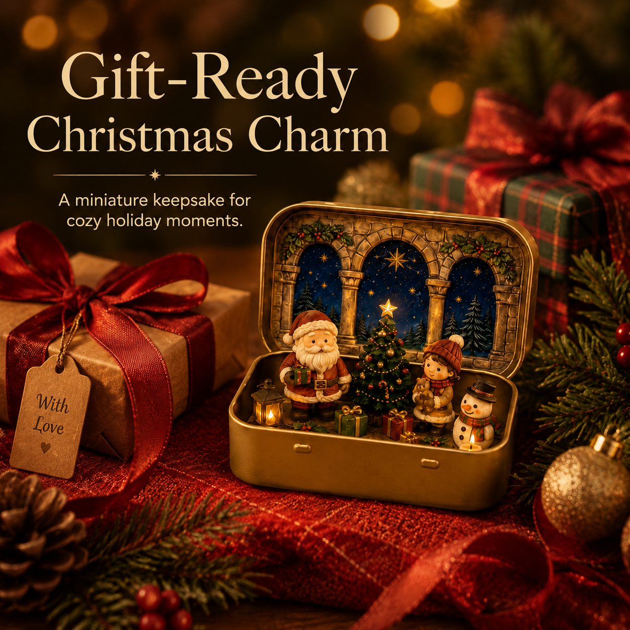 Tiny Christmas Wonderland gift presentation