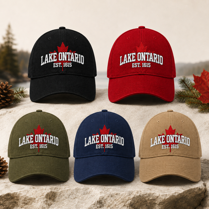 ❤️Lake Ontario Forever – 2027 fellime®Heritage Embroidered Cap🍁