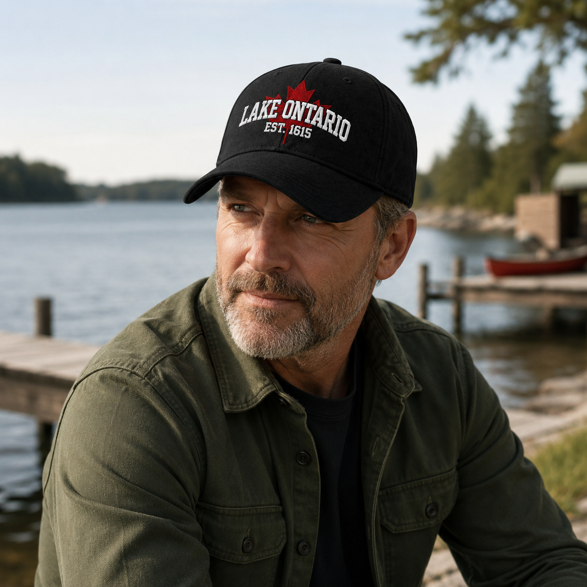 ❤️Lake Ontario Forever – 2027 fellime®Heritage Embroidered Cap🍁