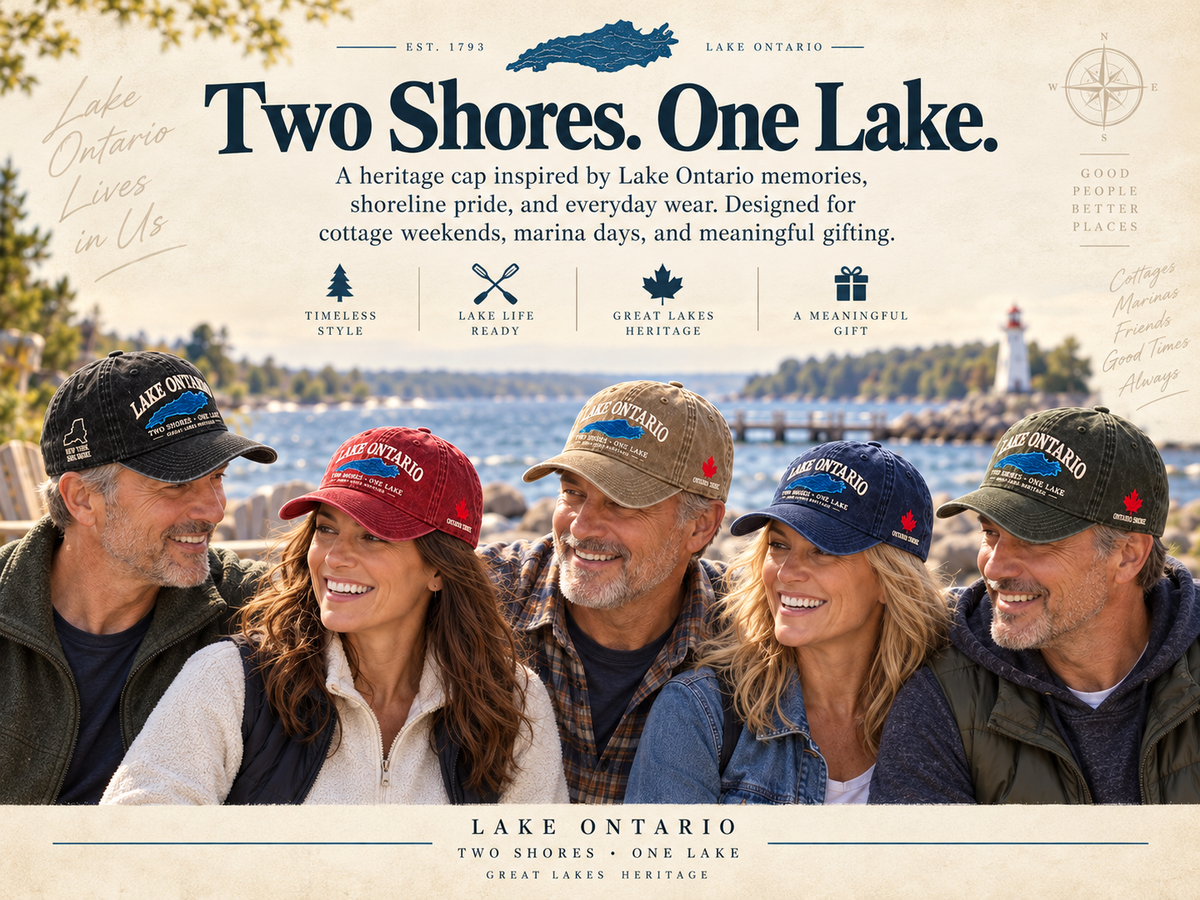 Two Shores. One Lake — Lake Ontario Heritage Cap
