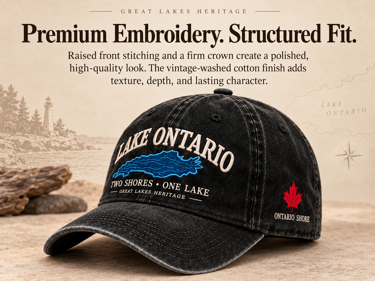 Premium Lake Ontario embroidery