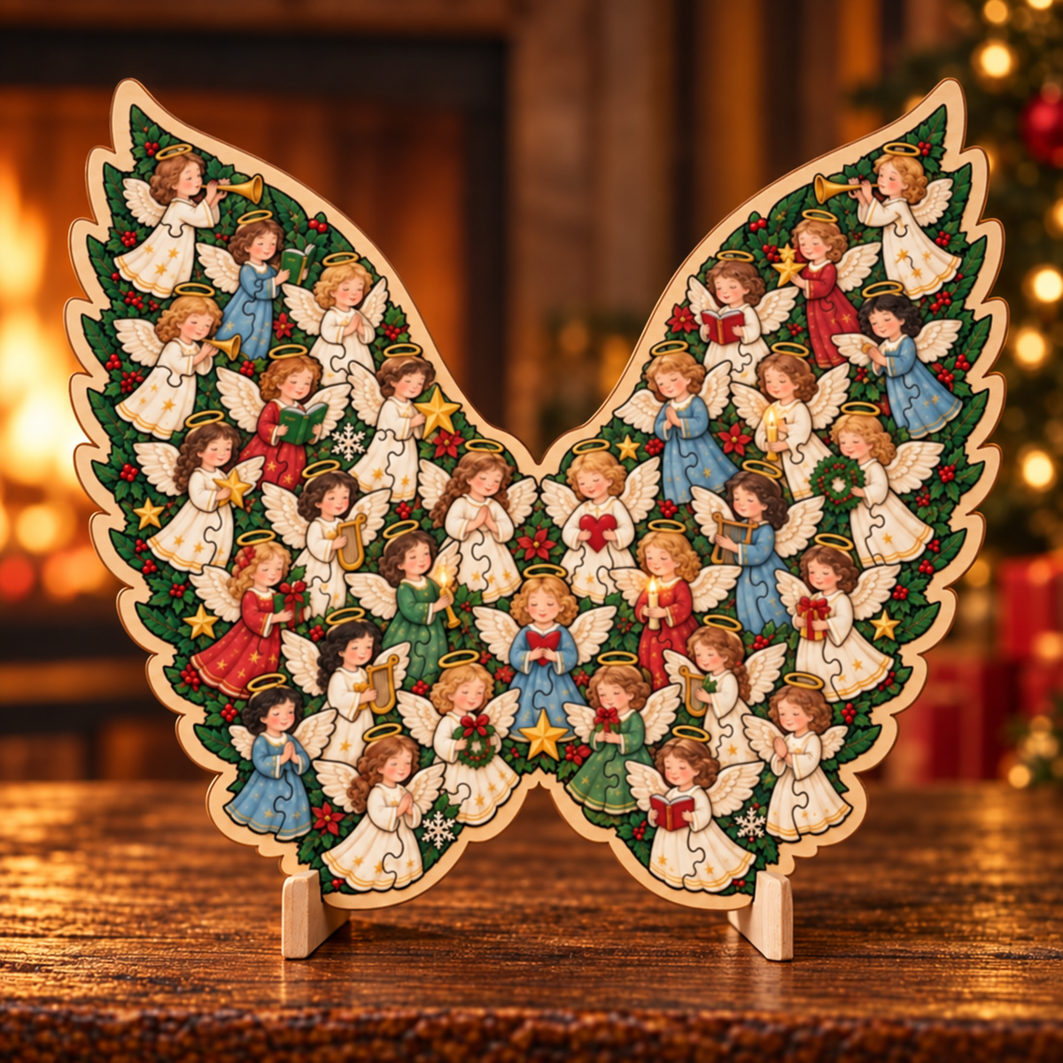 🎄🧩Christmas Keepsake Wooden Puzzles — Holiday Magic, Piece by Piece