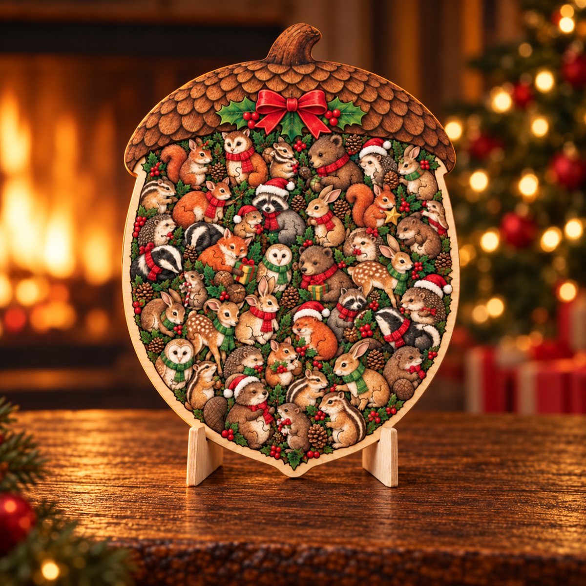 🎄🧩Christmas Keepsake Wooden Puzzles — Holiday Magic, Piece by Piece