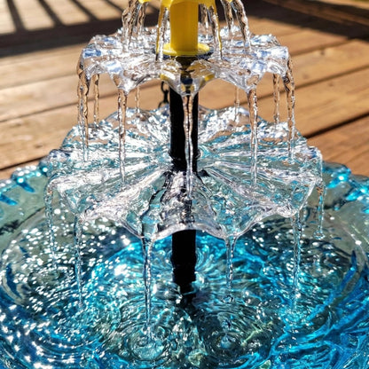 ✨2026 Spring special offer🐦Solar Cascade Hanging Bird Bath Fountain