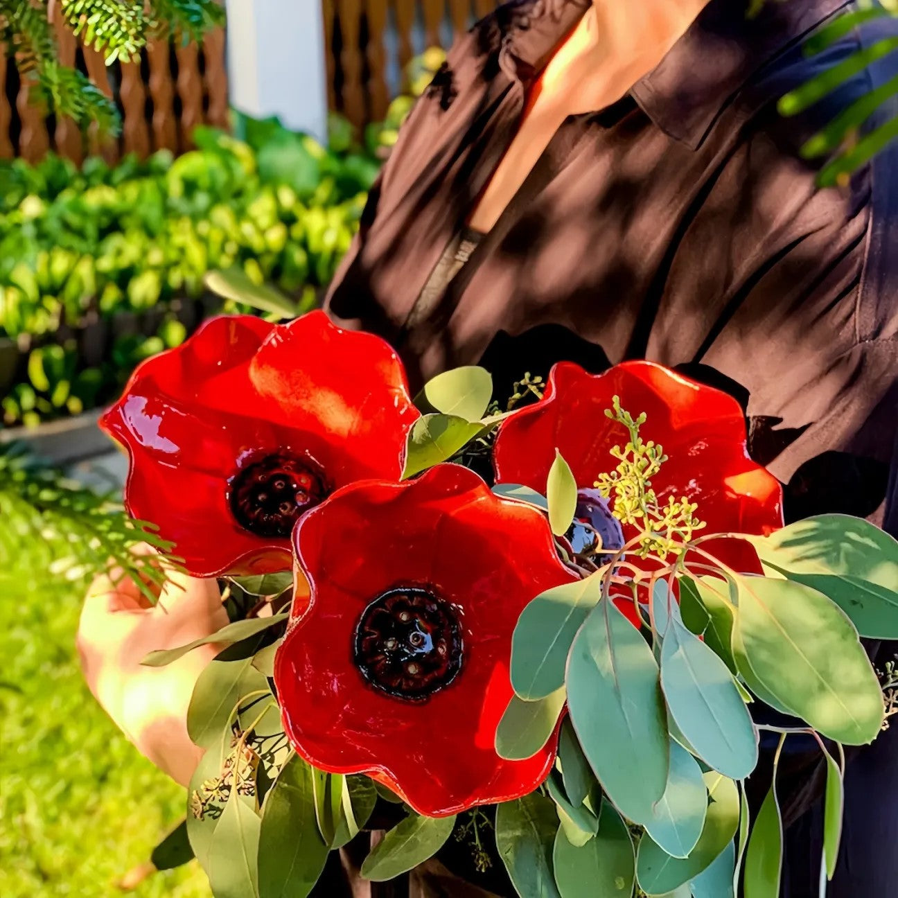 💖🎁2026 Mother's Day Gifts 50% Off--🎁Handmade Metal Flower Garden Stake🐦