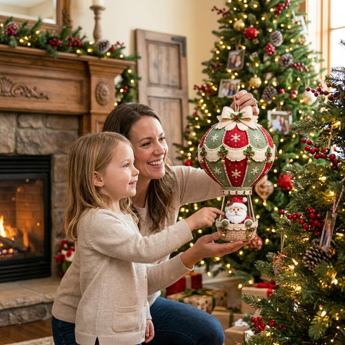 🔥Last Day 49% OFF - 🎄🎈Festive Hot Air Balloon DIY Ornament Kit