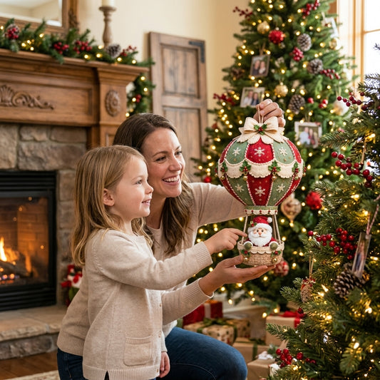 🔥Last Day 49% OFF - 🎄🎈Festive Hot Air Balloon DIY Ornament Kit